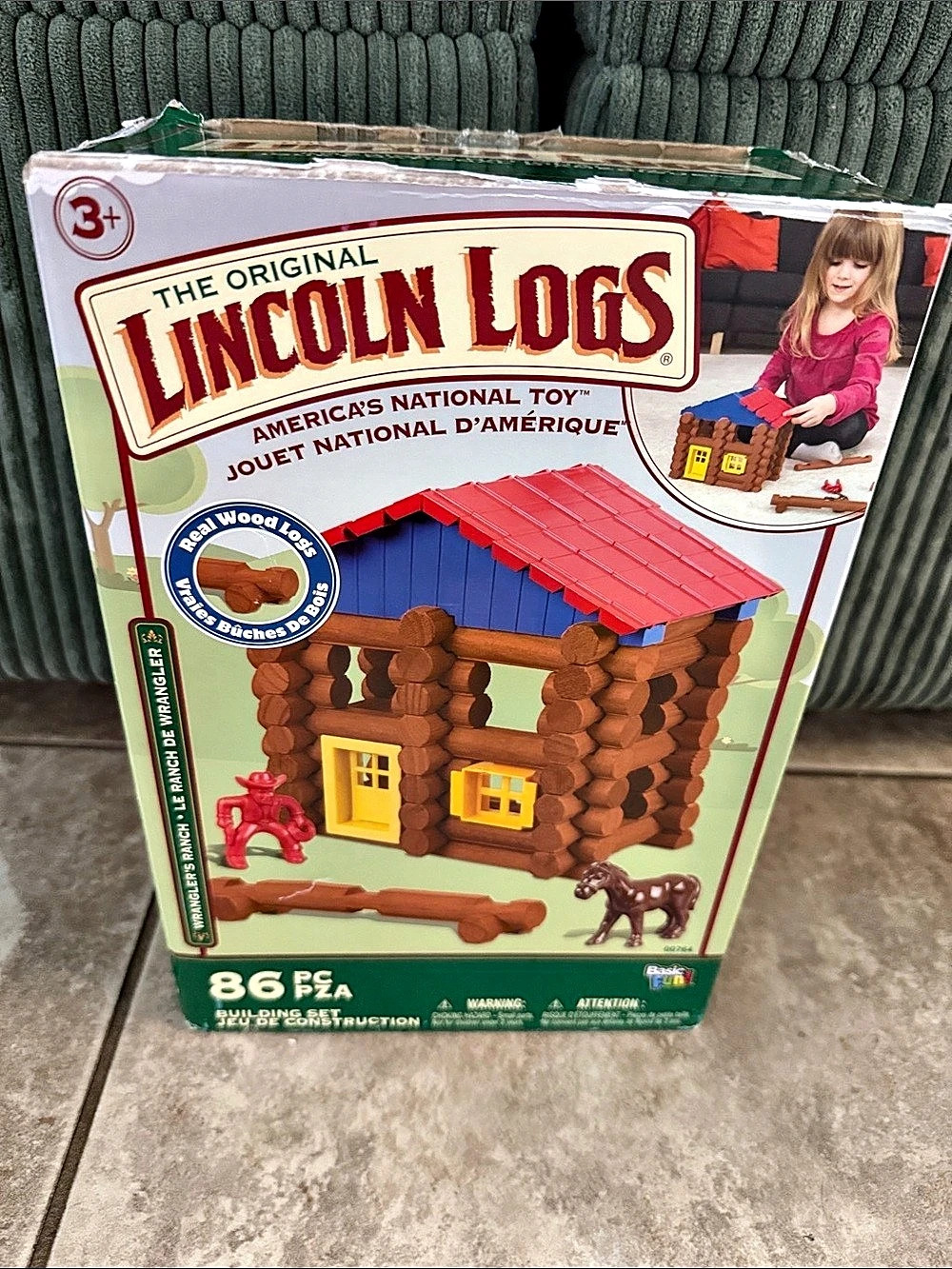 Lincoln Logs 86 Piece Building Set Building Set 86 Pieces